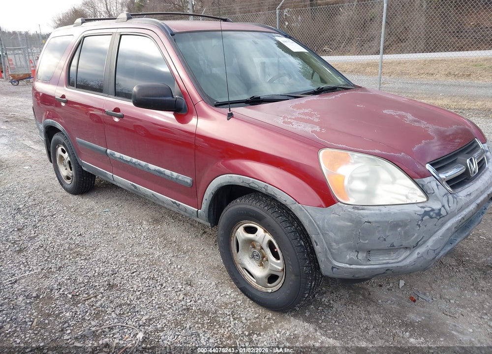 2002 HONDA CR-V LX VIN: JHLRD684X2C008536