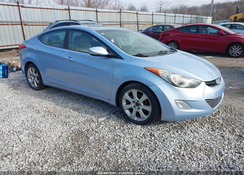 2012 HYUNDAI ELANTRA LIMITED (ULSAN PLANT) VIN: KMHDH4AE5CU459660