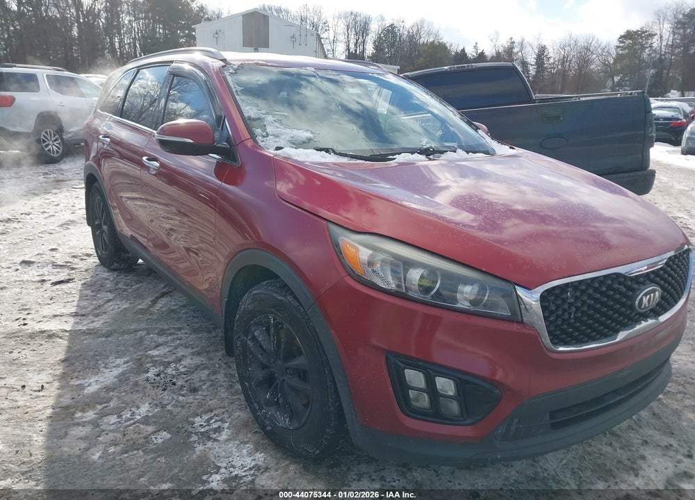 2016 KIA SORENTO 3.3L LX VIN: 5XYPG4A51GG180220