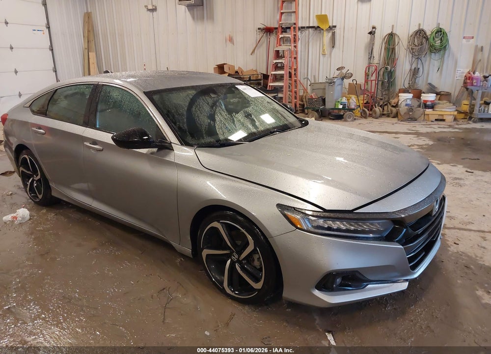 2022 HONDA ACCORD SPORT VIN: 1HGCV1F38NA082066