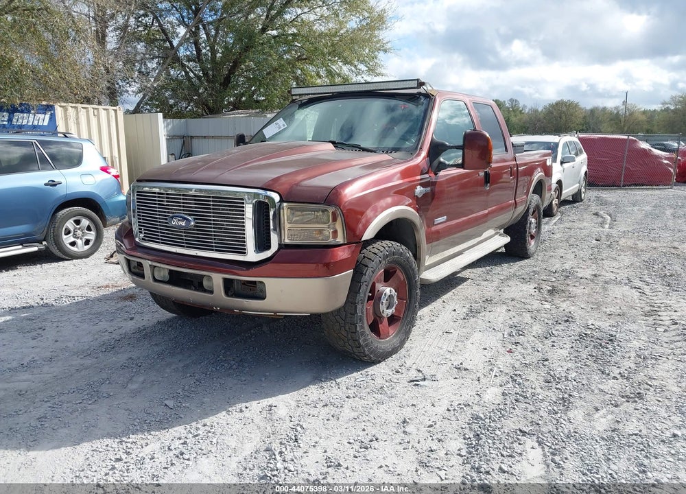 2006 FORD F-250 LARIAT/XL/XLT VIN: 1FTSW21P26EC22503