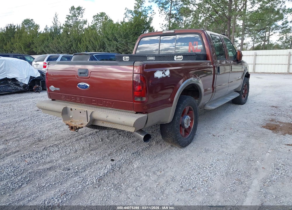 2006 FORD F-250 LARIAT/XL/XLT VIN: 1FTSW21P26EC22503