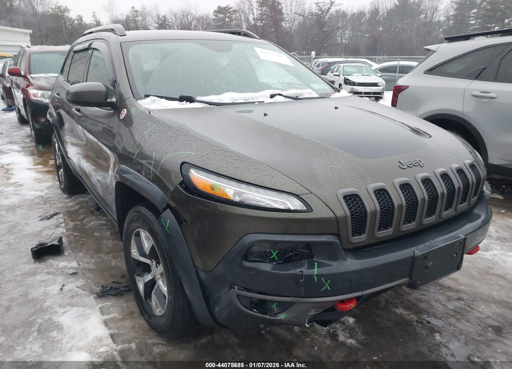 2014 JEEP CHEROKEE TRAILHAWK VIN: 1C4PJMBB3EW200490