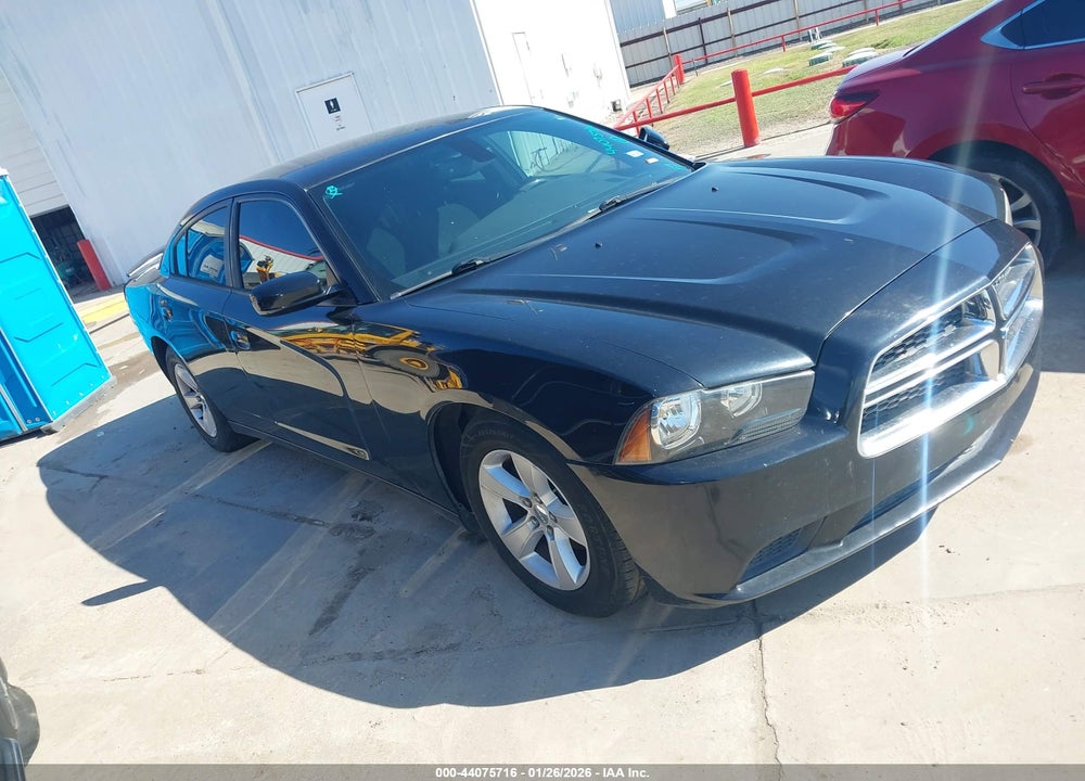 2012 DODGE CHARGER SE VIN: 2C3CDXBG4CH133952