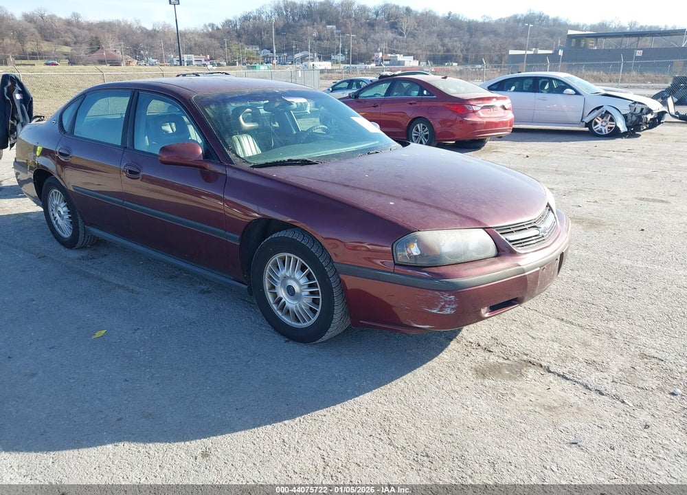 2000 CHEVROLET IMPALA VIN: 2G1WF55E2Y9122749