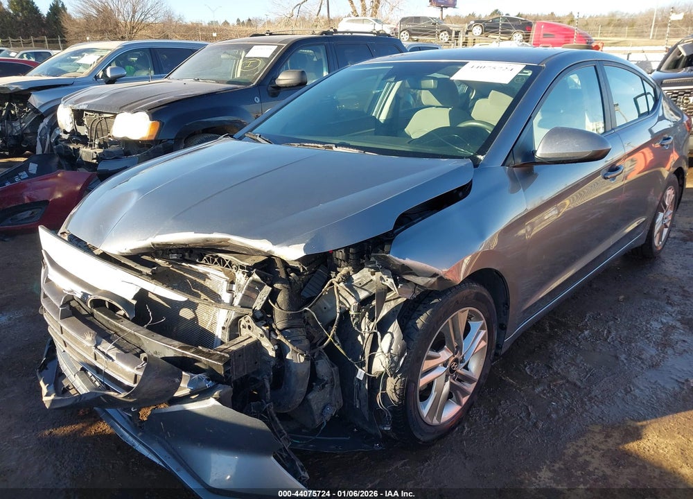 2019 HYUNDAI ELANTRA SEL VIN: KMHD84LF9KU746973