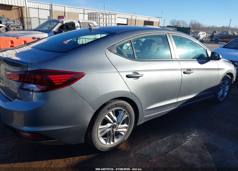 2019 HYUNDAI ELANTRA SEL VIN: KMHD84LF9KU746973