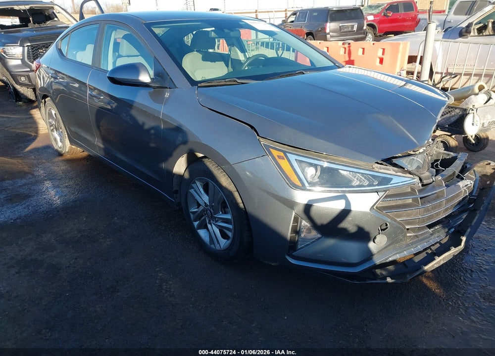 2019 HYUNDAI ELANTRA SEL VIN: KMHD84LF9KU746973