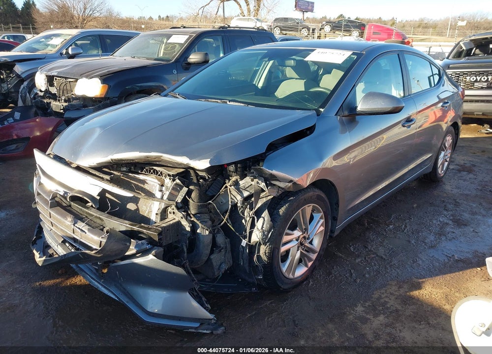 2019 HYUNDAI ELANTRA SEL VIN: KMHD84LF9KU746973