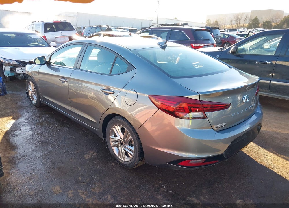 2019 HYUNDAI ELANTRA SEL VIN: KMHD84LF9KU746973