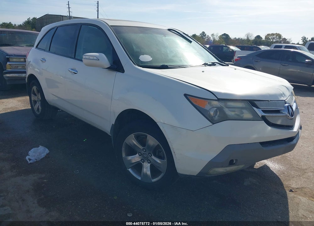 2007 ACURA MDX SPORT VIN: 2HNYD28887H527765