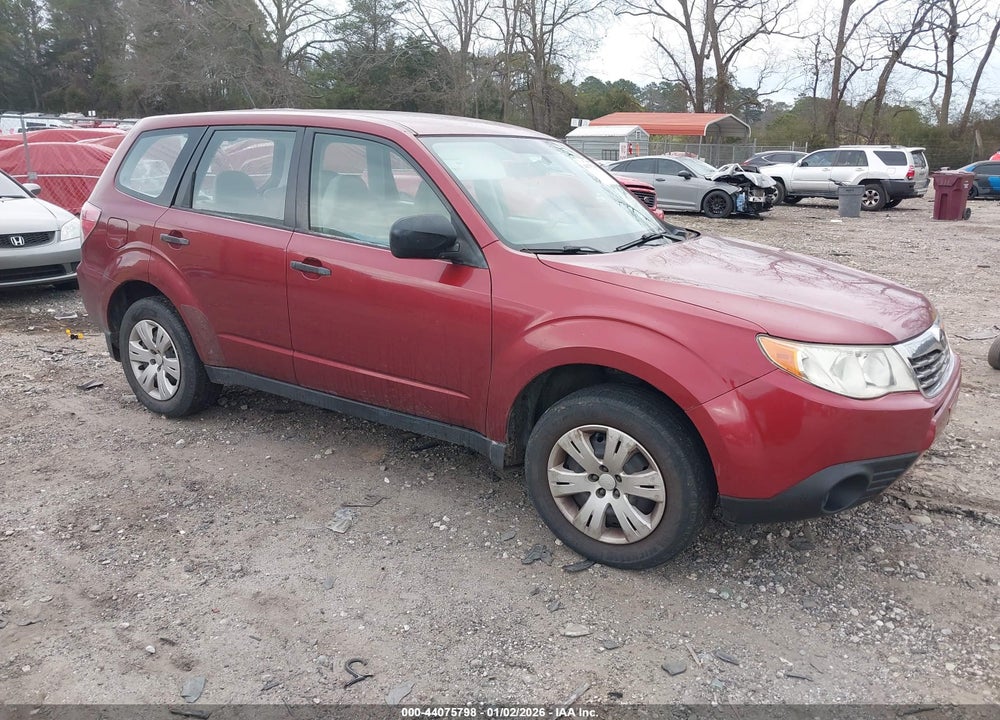 2010 SUBARU FORESTER 2.5X VIN: JF2SH6AC6AG719079