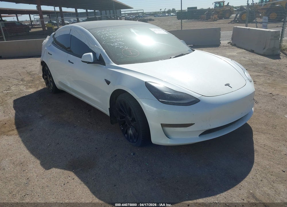 2023 TESLA MODEL 3 PERFORMANCE DUAL MOTOR ALL-WHEEL DRIVE VIN: 5YJ3E1EC5PF637615