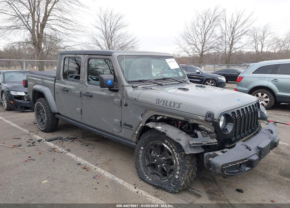 2022 JEEP GLADIATOR WILLYS 4X4 VIN: 1C6HJTAG9NL113701