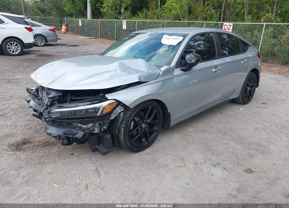 2025 HONDA CIVIC SEDAN SPORT VIN: 19XFL2H88SE012284