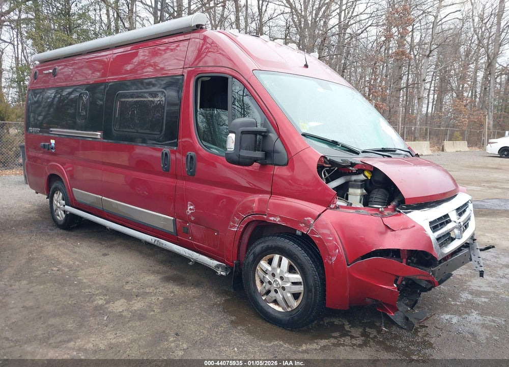 2018 RAM PROMASTER 3500 VIN: 3C6URVJG3JE158672
