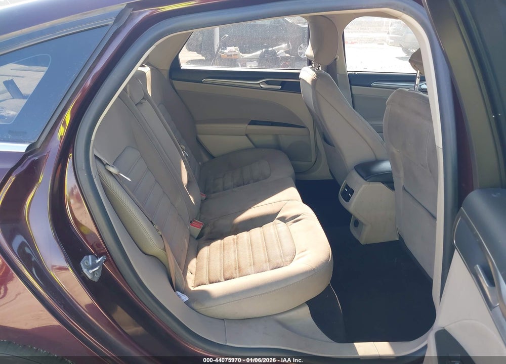 2017 FORD FUSION SE VIN: 3FA6P0H7XHR399248