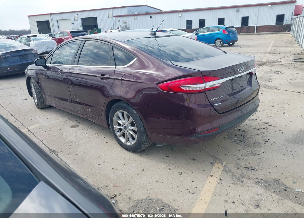 2017 FORD FUSION SE VIN: 3FA6P0H7XHR399248