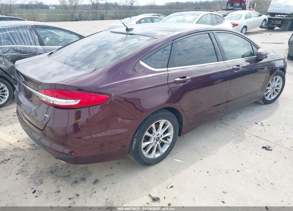 2017 FORD FUSION SE VIN: 3FA6P0H7XHR399248
