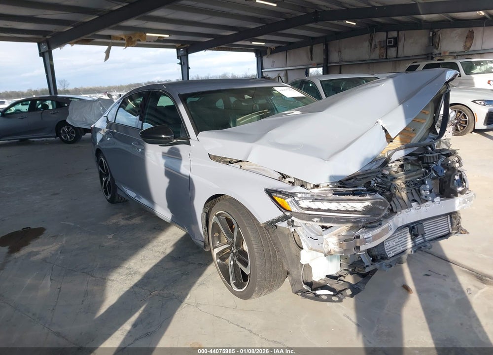 2021 HONDA ACCORD SPORT VIN: 1HGCV1F36MA122658