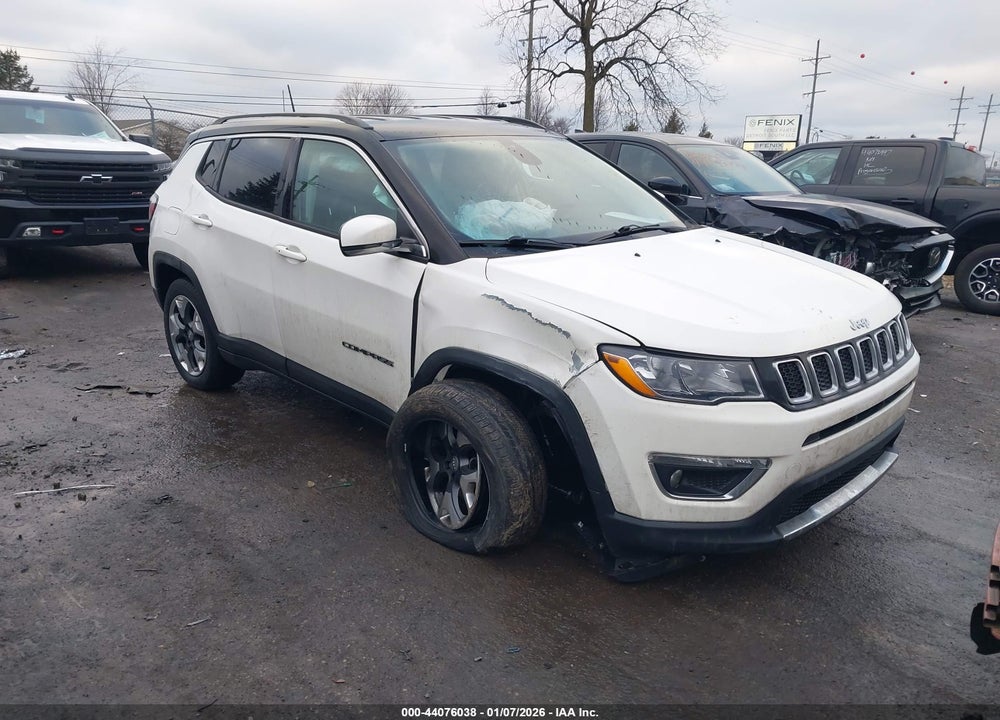 2018 JEEP COMPASS LIMITED 4X4 VIN: 3C4NJDCB4JT267282