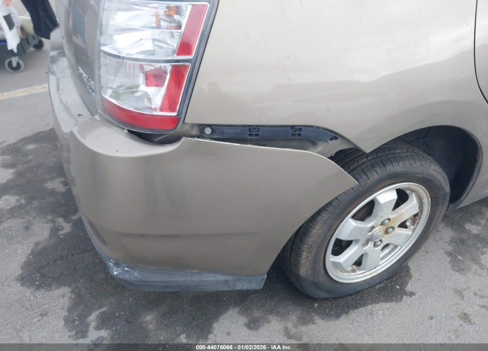 2005 TOYOTA PRIUS VIN: JTDKB20U753038980