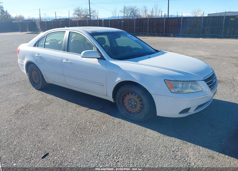2009 HYUNDAI SONATA GLS V6 VIN: 5NPET46F49H456633