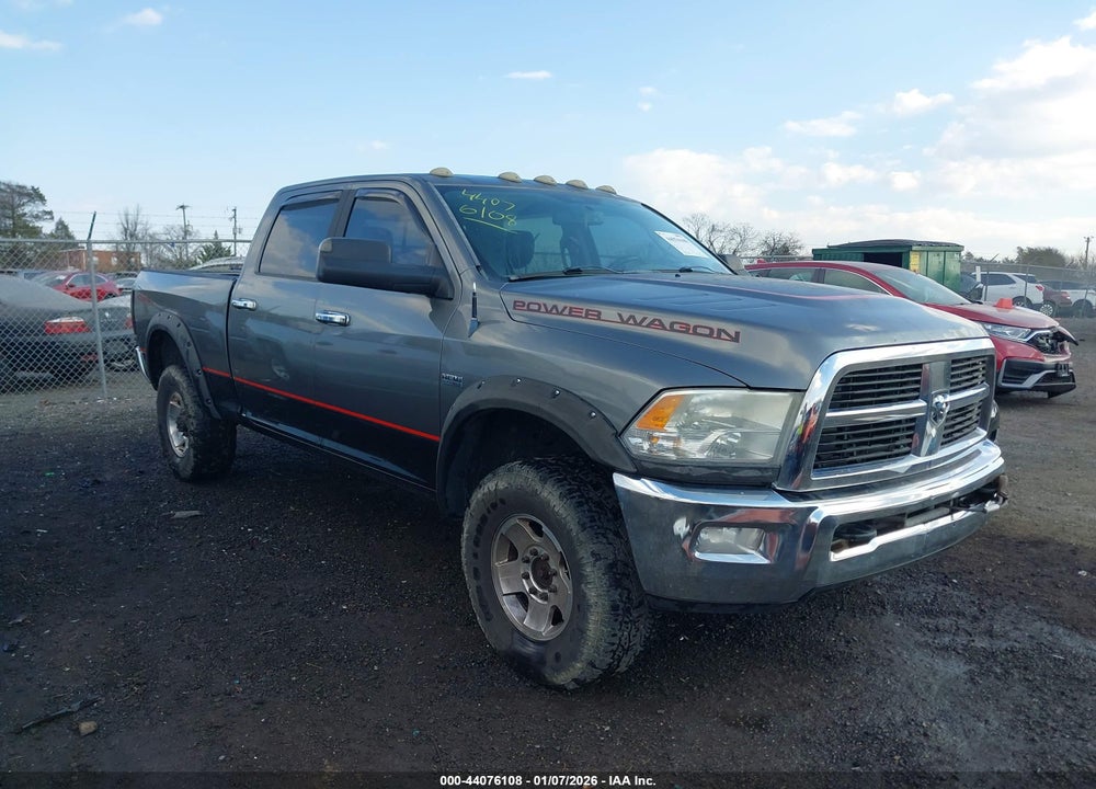 2012 RAM 2500 POWER WAGON VIN: 3C6TD5ET1CG112900