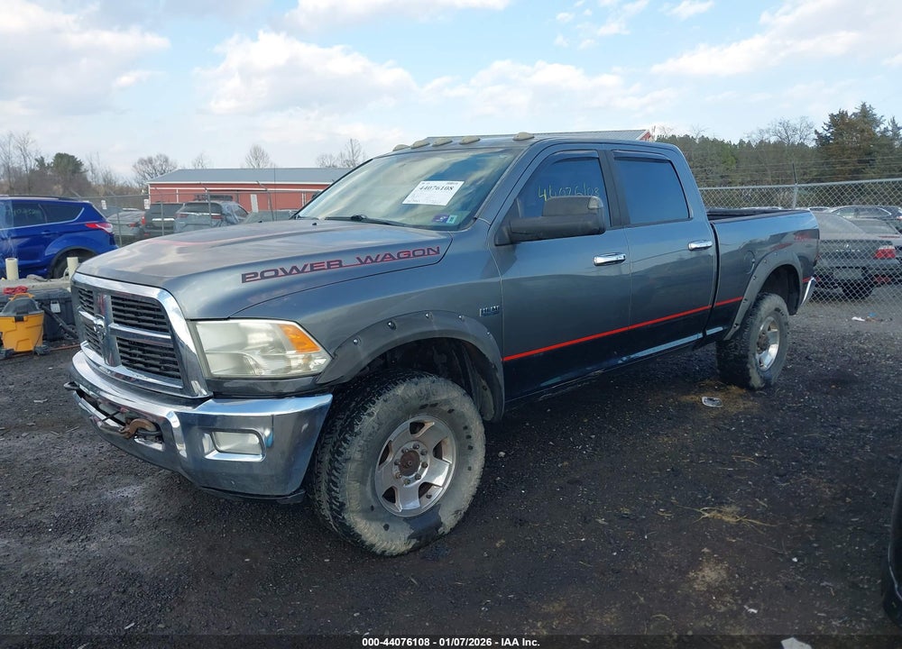 2012 RAM 2500 POWER WAGON VIN: 3C6TD5ET1CG112900