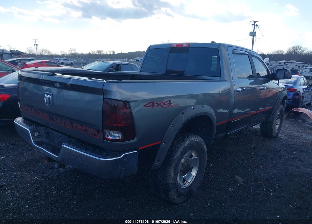 2012 RAM 2500 POWER WAGON VIN: 3C6TD5ET1CG112900