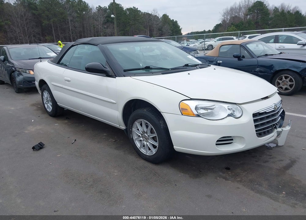 2004 CHRYSLER SEBRING VIN: 1C3EL45X64N388410