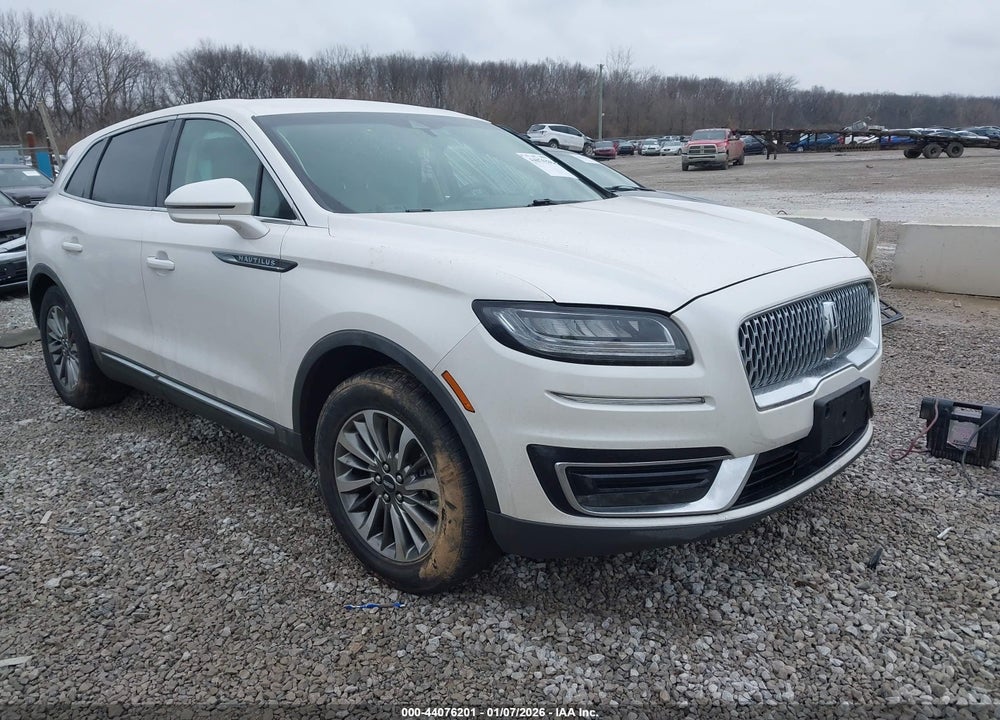 2019 LINCOLN NAUTILUS SELECT VIN: 2LMPJ8K9XKBL16755