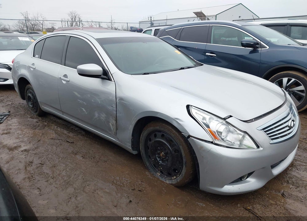 2011 INFINITI G37X VIN: JN1CV6AR1BM408469