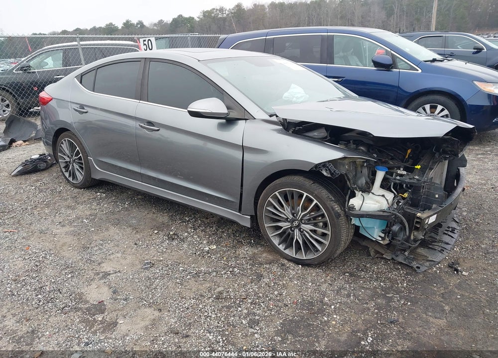 2018 HYUNDAI ELANTRA SPORT VIN: KMHD04LB2JU539246