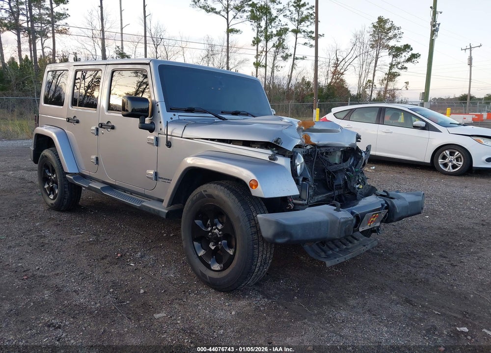 2015 JEEP WRANGLER UNLIMITED ALTITUDE VIN: 1C4BJWEG4FL707303