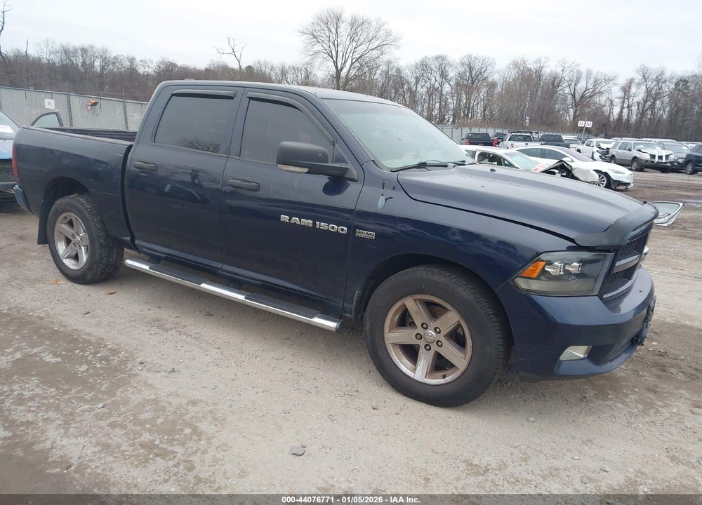 2012 RAM 1500 ST VIN: 1C6RD7KT1CS165678