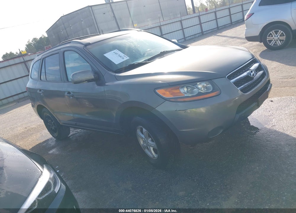 2007 HYUNDAI SANTA FE GLS VIN: KM8SG13D87U097875