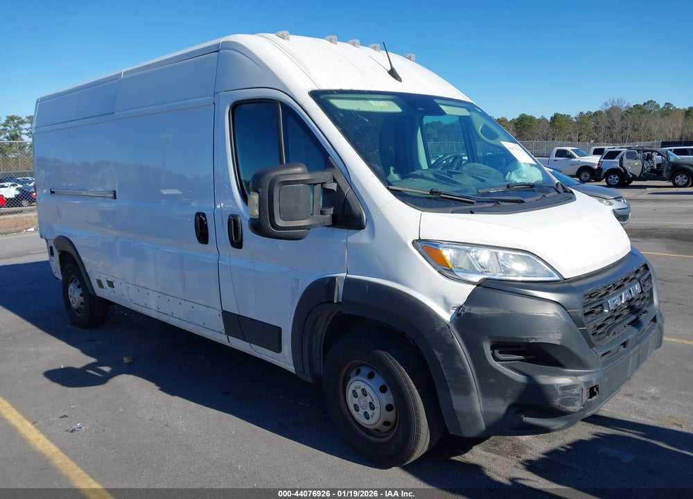 2023 RAM PROMASTER 2500 HIGH ROOF 159 WB VIN: 3C6LRVDG5PE558460