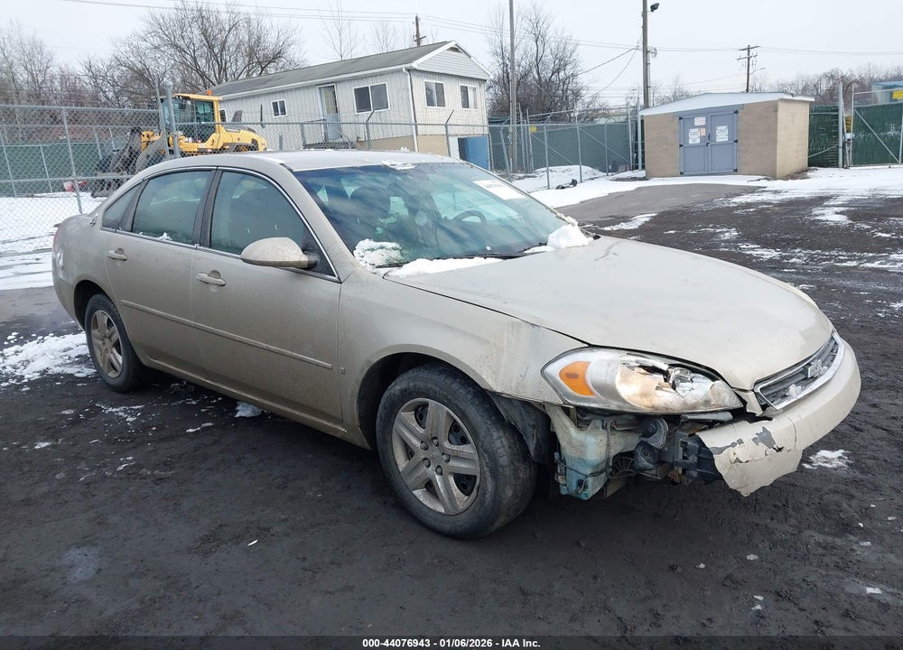 2008 CHEVROLET IMPALA LS VIN: 2G1WB58N389164466