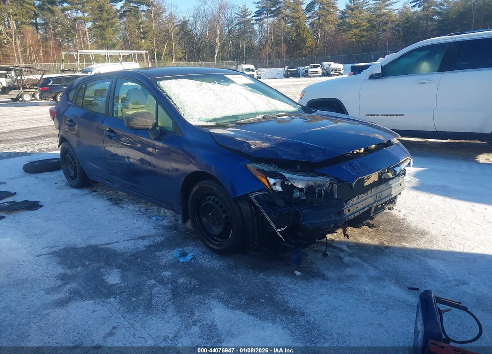 2017 SUBARU IMPREZA 2.0I VIN: 4S3GTAA63H3743695