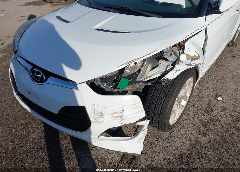 2012 HYUNDAI VELOSTER BASE W/GRAY VIN: KMHTC6AD3CU029364