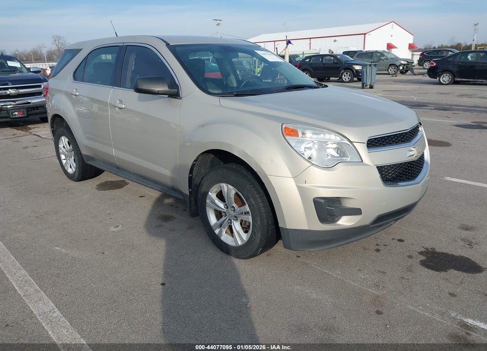2011 CHEVROLET EQUINOX LS VIN: 2GNALBEC5B1335019