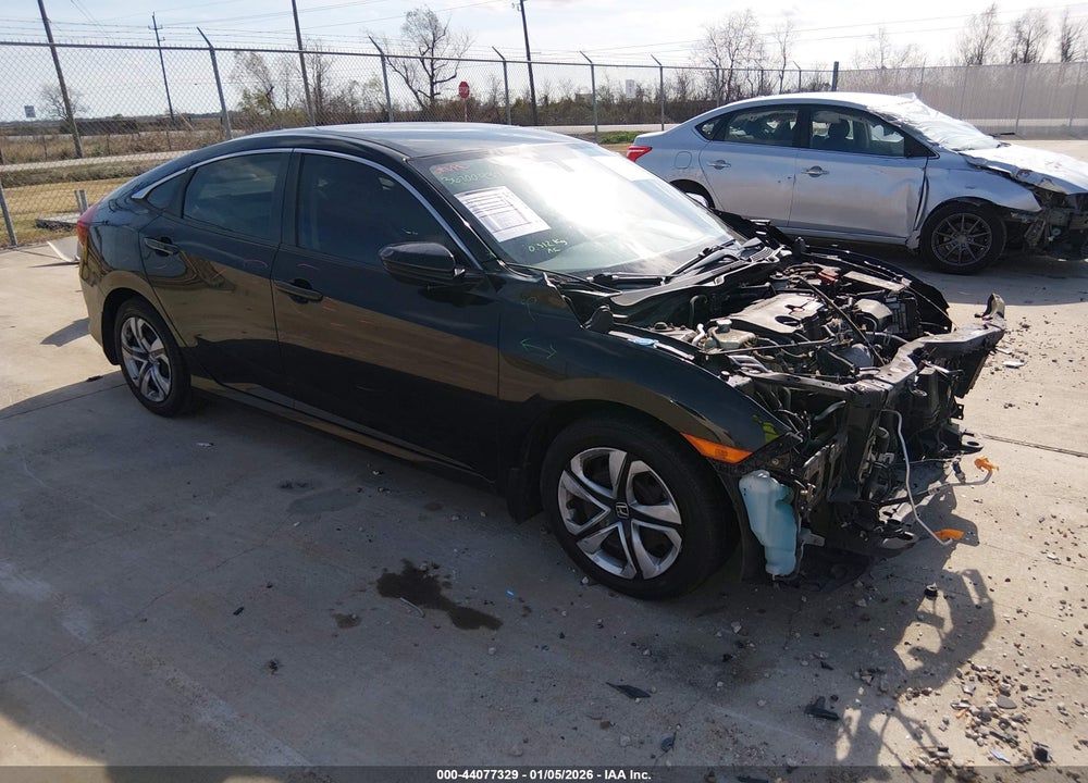 2018 HONDA CIVIC LX VIN: 19XFC2F55JE041068
