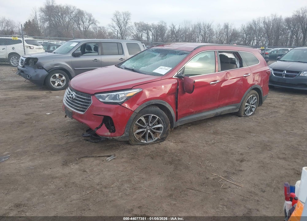 2018 HYUNDAI SANTA FE SE VIN: KM8SNDHF1JU280754