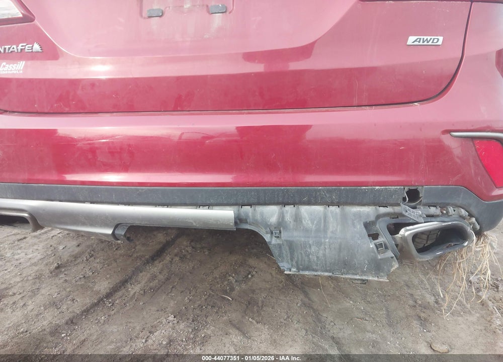 2018 HYUNDAI SANTA FE SE VIN: KM8SNDHF1JU280754