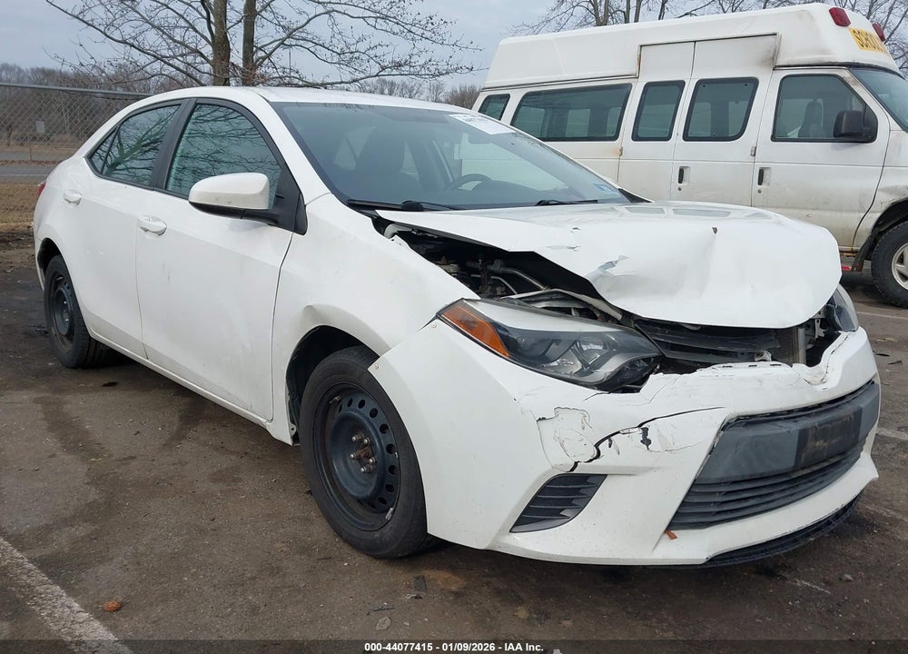 2016 TOYOTA COROLLA LE VIN: 2T1BURHE7GC606803