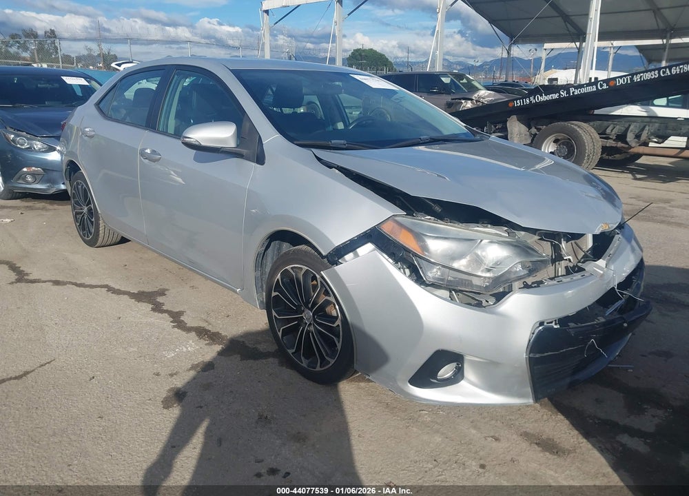 2016 TOYOTA COROLLA S PREMIUM VIN: 5YFBURHE6GP465643
