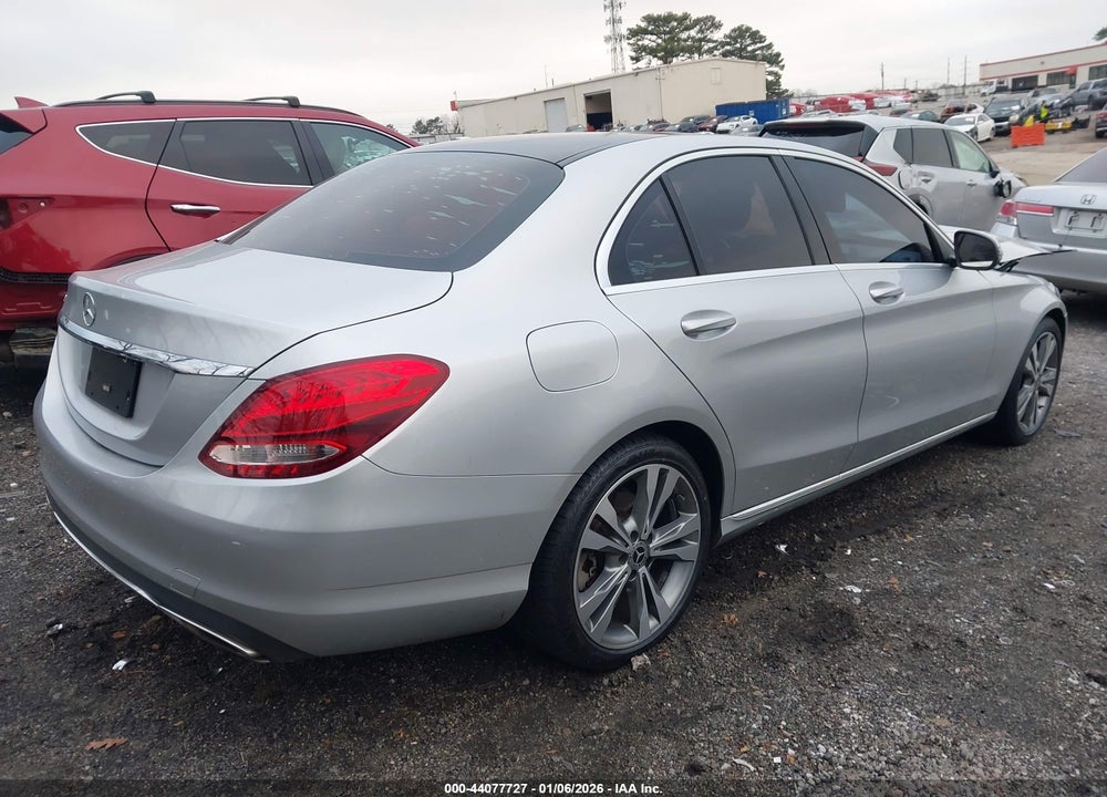2018 MERCEDES-BENZ C 300 VIN: WDDWF4JB5JR323804