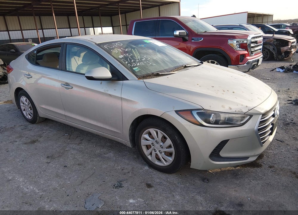 2017 HYUNDAI ELANTRA SE VIN: 5NPD74LFXHH127440