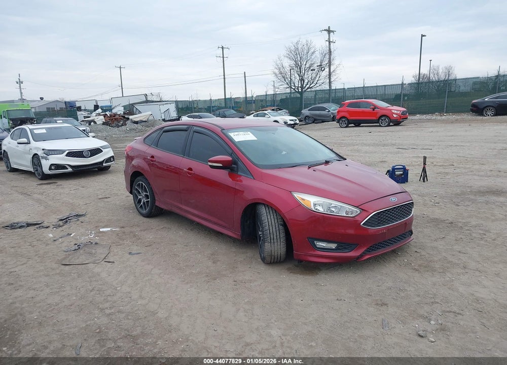 2015 FORD FOCUS SE VIN: 1FADP3F2XFL381389